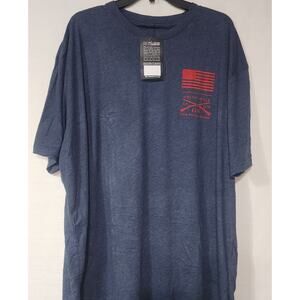 Grunt style ''This we'll defend'' blue shirt men's 4X